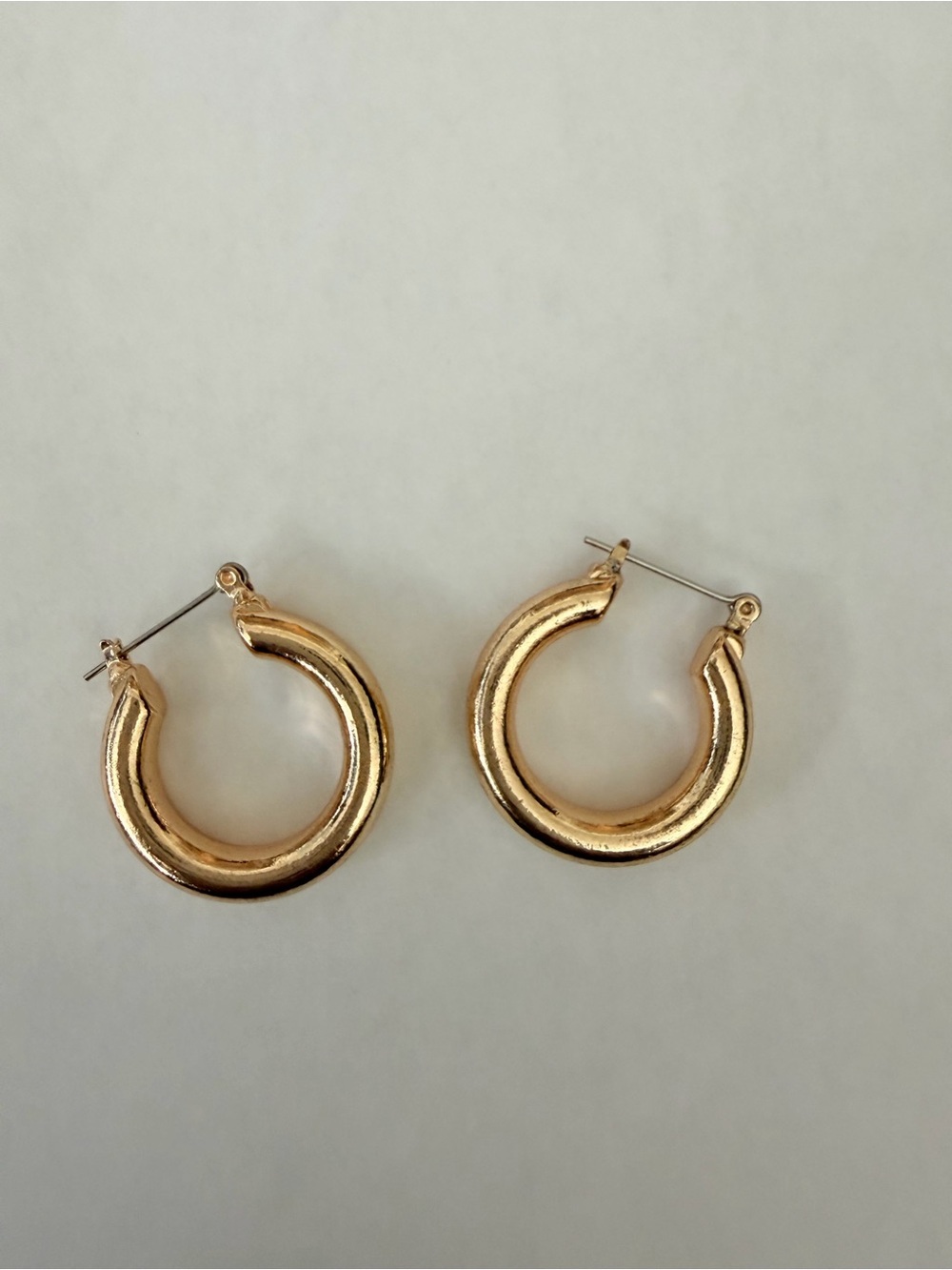 Gold Hoop Earrings - Elegant Women’s Jewelry